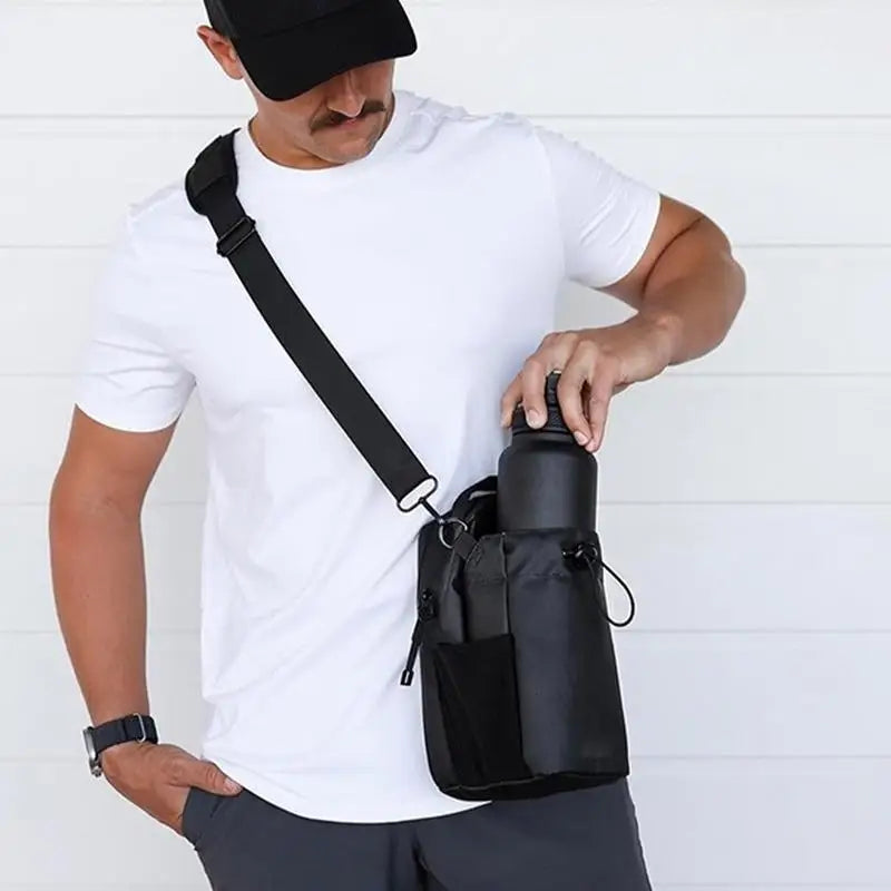 Portable Magnetic Bottle Holder for Workouts – Ideal for Gym, Training & Outdoor Sports